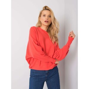 Loose coral sweater