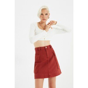 Trendyol Tile Pocket Detailed Denim Skirt