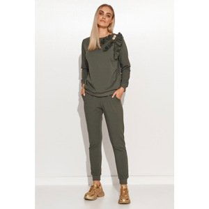 Makadamia Woman's Two Pieces Set M706 Khaki