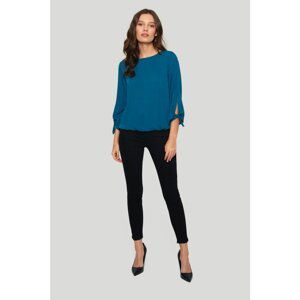 Greenpoint Woman's Blouse BLK02800 Turquoise