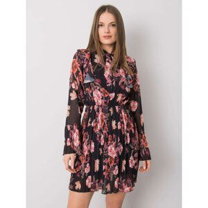 Black Floral Dress by Hayley