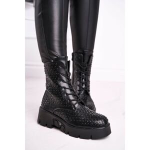 Women's Boots Grunge Black Don't Stop