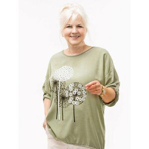 TXM Woman's LADY’S BLOUSE SHORT SLEEVE