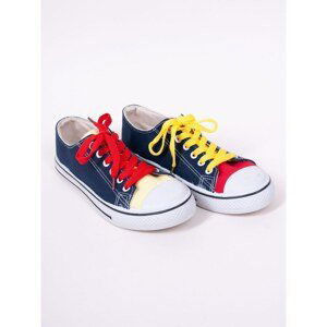 Yoclub Unisex's Classic Low Cut Sneaker Canvas Shoes OT-018/UNI