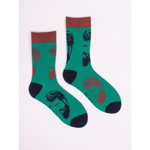 Yoclub Unisex's Cotton Socks Patterns Colors SK-54/UNI/020