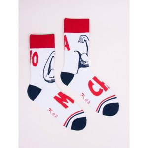 Yoclub Unisex's Cotton Socks Patterns Colors SK-54/UNI/021