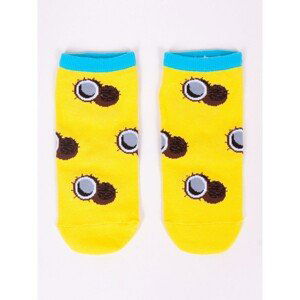 Yoclub Unisex's Ankle Cotton Socks Patterns Colors SK-86/UNI/05