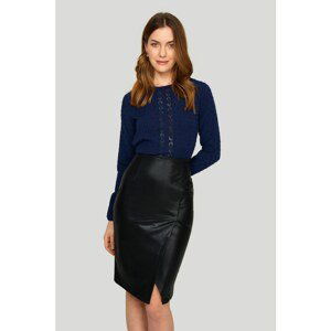 Greenpoint Woman's Blouse BLK01200 Navy Blue