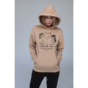 Aniklova Woman's Sweatshirt Love