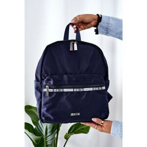 Women's Backpack Big Star II574043 Navy Blue