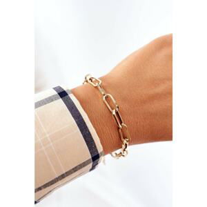 Bracelet on a strong chain gold