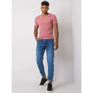 Men's blue regular jeans
