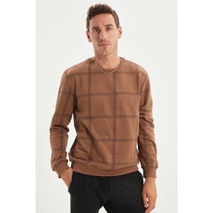 Trendyol Brown Men's Sweatshirt