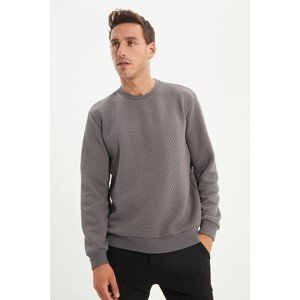 Trendyol Gray Men's Sweatshirt