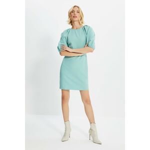 Trendyol Mint Balloon Sleeve Dress