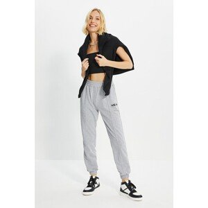 Trendyol Gray Knitted Sweatpants