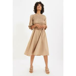 Trendyol Dress - Brown - Basic