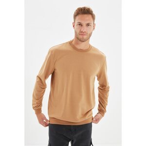 Trendyol Camel Men Regular Fit Sweatshirt
