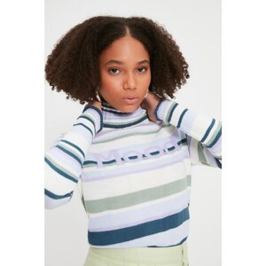 Trendyol Ecru Turtleneck Knitwear Sweater