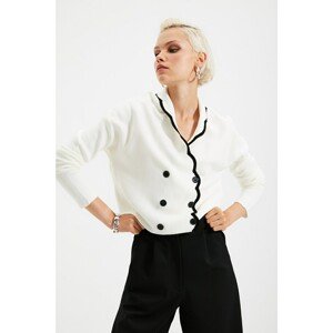 Trendyol Cardigan - Ecru - Regular fit