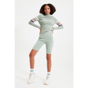 Trendyol Mint Turtleneck Knitwear Sweater