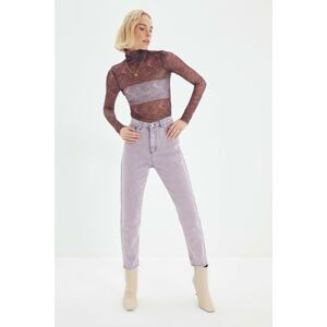 Trendyol Lilac High Waist Mom Jeans