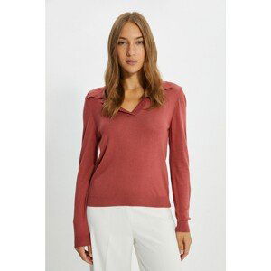 Trendyol Tile Polo Collar Knitwear Sweater