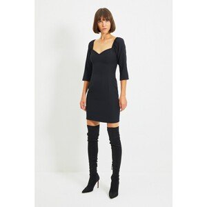 Trendyol Black Collar Detailed Dress