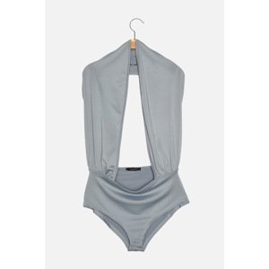 Trendyol Bodysuit - Gray - Fitted