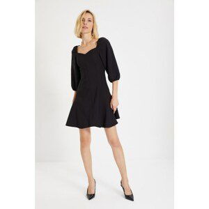 Trendyol Black Ruffle Dress