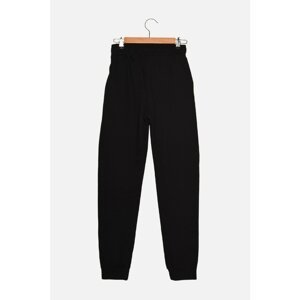 Trendyol Black Basic Jogger Bedstead Stitched Knitted Sweatpants