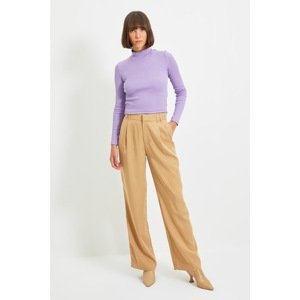 Trendyol Lilac Low Back Knitted Blouse
