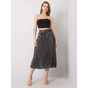 SUBLEVEL Black pleated skirt