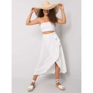 OCH BELLA White asymmetrical skirt