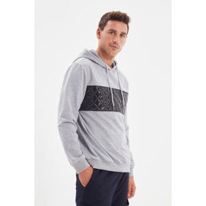 Trendyol Gray Men's Regular Fit Sweatshirt