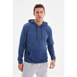 Trendyol Indigo Men's Regular Fit Sweatshirt