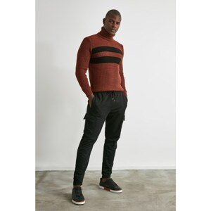 Trendyol Black Men's Regular Fit Sweatpants