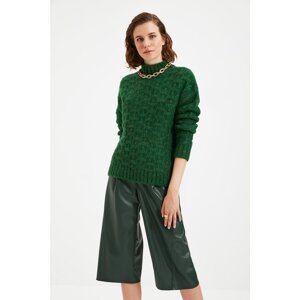 Trendyol Green Knitted Detailed Knitwear Sweater