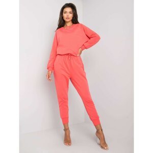 Women's trousers made of coral cotton