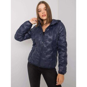 Ladies' navy blue transitional jacket