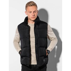 Ombre Clothing Men's quilted vest V37