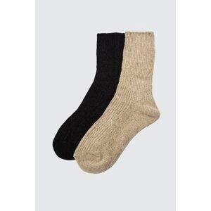 Trendyol Mink Knitted Socks