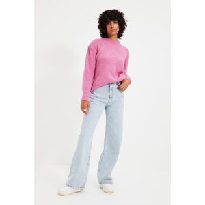 Trendyol Pink Crew Neck Knitwear Sweater
