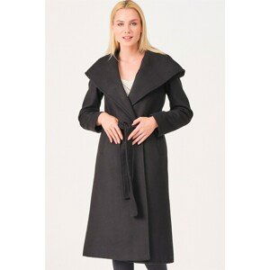 Z6679 DEWBERRY WOMEN'S COAT-BLACK