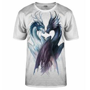 Bittersweet Paris Unisex's Yin And Yang Dragons T-Shirt Tsh Bsp824