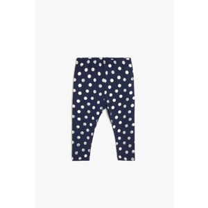 Koton Navy Blue Girl Patterned Leggings