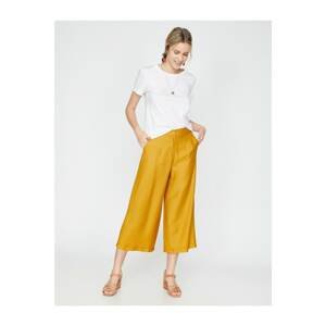 Koton Women's Yellow Pants