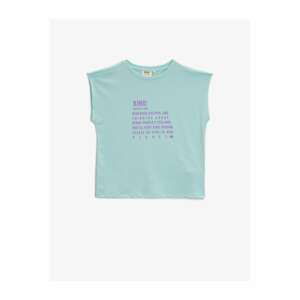 Koton Girl's Mint T-Shirt