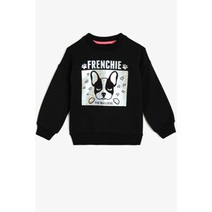 Koton Black Girl's Sweatshirt