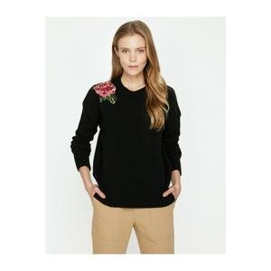 Koton Sweater - Black - Regular fit